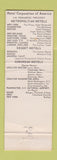 Matchbook Cover - Hotel Kenmore Boston MA