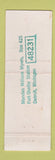 Matchbook Cover - Nick's Restaurant Boston MA