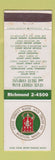 Matchbook Cover - State Street Bank and Trust Boston MA WEAR