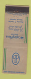 Matchbook Cover - Copley Plaza Hotel Boston MA