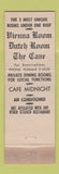Matchbook Cover - Steuben Restaurant Boston MA The Cave girlie