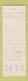 Matchbook Cover - Ken's at Copley Boston MA