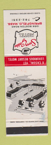 Matchbook Cover - Seven Gables Motel Springfield MA