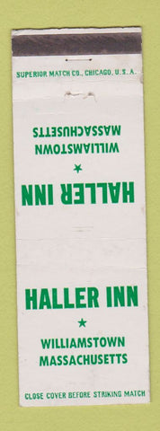 Matchbook Cover - Haller Inn Williamstown MA