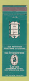 Matchbook Cover - Old Storrowton Tavern West Springfield MA