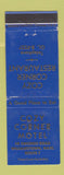 Matchbook Cover - Cozy Corner Motel Williamstown MA BLUE WEAR
