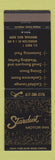 Matchbook Cover - Stardust Motor Inn Wrentham MA