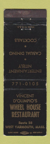 Matchbook Cover - Wheel House Restaurant West Yarmouth MA WORN