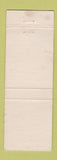 Matchbook Cover - Wheel House Restaurant West Yarmouth MA WORN