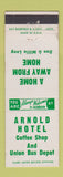 Matchbook Cover - Arnold Hotel MN?