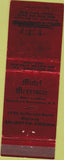 Matchbook Cover - Motel Merrimac Arlington VA