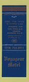 Matchbook Cover - Voyageur Motel Duluth MN
