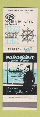 Matchbook Cover - Lake Aire Motel Duluth MN