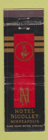 Matchbook Cover - Hotel Nicollet Minneapolis MN WEAR #2