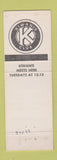 Matchbook Cover - Wade's Broiler Rohcester MN WORN