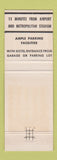 Matchbook Cover - Hotel St Paul MN Gopher Grill
