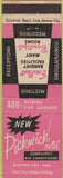 Matchbook Cover - New Pickwick Hotel Kanas City MO