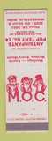 Matchbook Cover - Ants in Pants Pup Tent Minneapolis MN Cootie