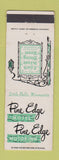 Matchbook Cover - Pine Edge Motel Little Falls MN