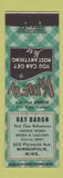 Matchbook Cover - Ray Baron Deli Minneapolis MN