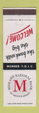 Matchbook Cover - Midland National Bank Minneapolis MN