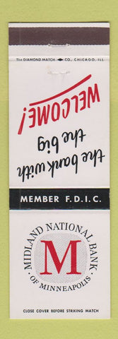 Matchbook Cover - Midland National Bank Minneapolis MN