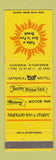 Matchbook Cover - Imperial 300 Motel Twins Motor Inn Minneapolis MN