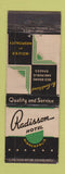 Matchbook Cover - Radisson Hotel Minneapolis MN WEAR