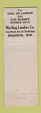 Matchbook Cover - Insulite Insulation Mando Minneapolis MN
