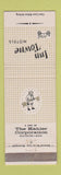 Matchbook Cover - Inn Towne Motels Kahler Rochester MN