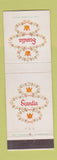 Matchbook Cover - Scandia Restaurant Rochester MN Hotel Zumbro