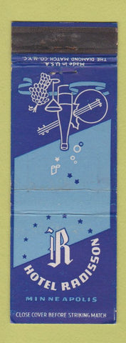 Matchbook Cover - Hotel Radisson Minneapolis MN WORN