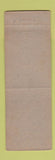 Matchbook Cover - Burns Insurance ST Paul MN feature WORN