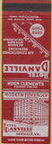 Matchbook Cover - Hotel Danville VA