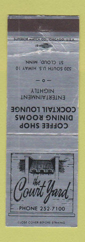 Matchbook Cover - The Court Yard Restaurant St Cloud MN WEAR