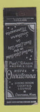 Matchbook Cover - Hotel Owatonna MN WORN