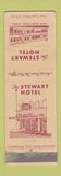 Matchbook Cover - Stewart Hotel Thief River Falls MN WORN
