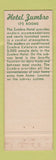 Matchbook Cover - Hotel Zumbro Rochester MN