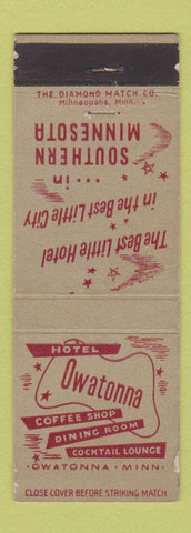 Matchbook Cover - Hotel Owatonna MN WEAR