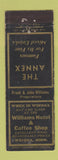 Matchbook Cover - Williams Hotel Winona MN