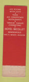 Matchbook Cover - Hotel Nicollet Minneapolis