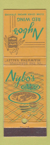 Matchbook Cover - Nybo's Restaurant Red Wing MN