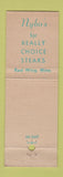 Matchbook Cover - Nybo's Restaurant Red Wing MN