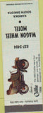 Matchbook Cover - Wagon Wheel Motel Kadoka SD
