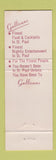 Matchbook Cover - Gallivans Restaurant St Paul MN