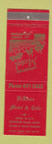 Matchbook Cover - DeLuxe Motel Cafe Redwood Falls MN