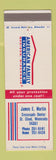 Matchbook Cover - American Family Insurance James Martin St Cloud MN
