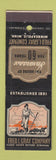 Matchbook Cover - Fred Gray Insurance Minneapolis MN