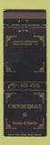 Matchbook Cover - T Butcherblock Steaks Vadnais Heights MN
