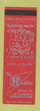Matchbook Cover - The Huddle Minneapolis MN